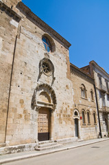 Fototapeta na wymiar Church of St. Severino. San Severo. Puglia. Italy.