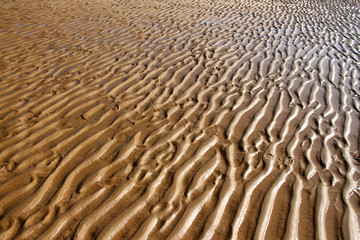 sand waves and sand structure