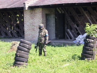 Mecz w paintball'a