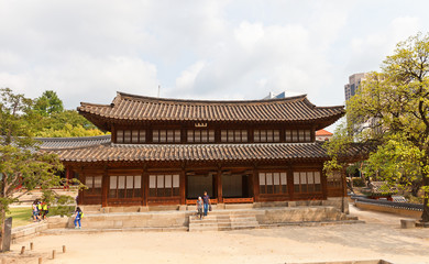 Seogeodang Hall of Deoksugung Palace (XV c.) in Seoul, Korea