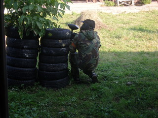 Mecz w paintball'a