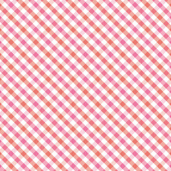 Red and pink plaid pattern1