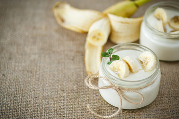 banana yogurt