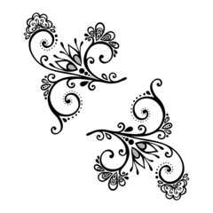 Vector Deco Abstract Elements. Design elements