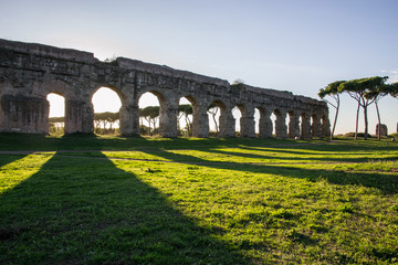 Naklejka premium Parco degli acquedotti - Roma