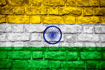 Obraz na płótnie Canvas flag of India