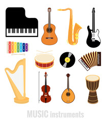 music instruments