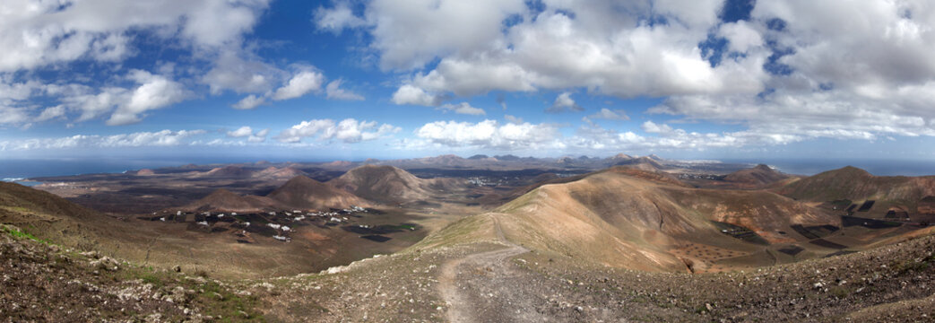 Lanzarote - Kammweg nach Yaiza