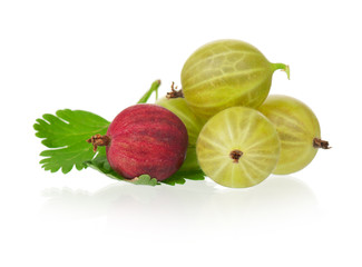 Ripe gooseberries