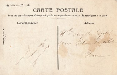 French Antique Postcard 89