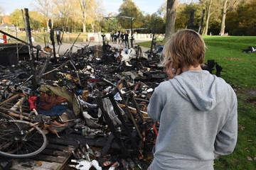 Brand eines Hauses