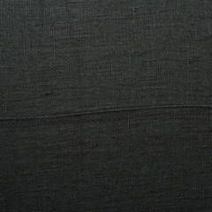 Black linen cloth fragment