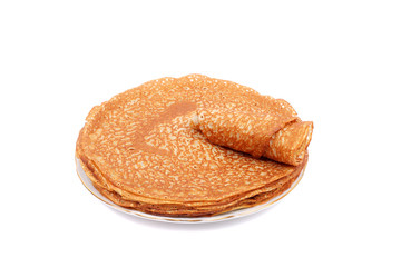 Pancakes closeup