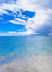 On a Beach White Sand