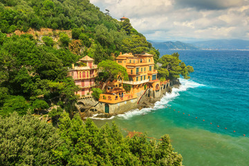 Luxury homes near Portofino,Liguria,Italy,Europe