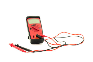 Multimeter with cables