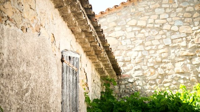Old stone property in cute little village in South of France
