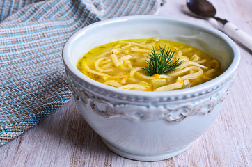 Soup with pasta