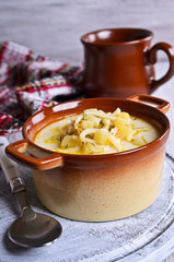 Soup with pasta