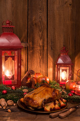 Christmas duck