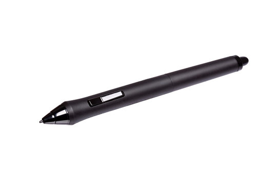Stylus for touchscreen graphic tablet