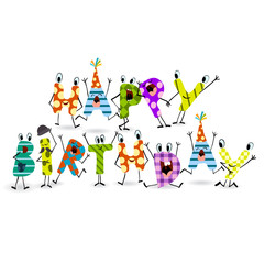 Colorful Birthday Background