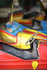 old children's carousel in the park