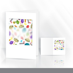 Greeting Card Design, Template