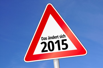 Das ändert sich 2015