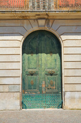Historical palace. San Severo. Puglia. Italy.