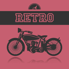 Vintage Motorcycle label