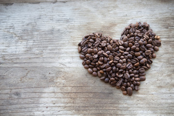 coffee heart