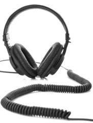 headphones isolated on white background