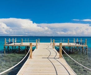 Obraz premium Pier i nikt