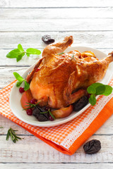 Roasted chicken