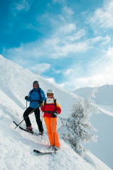Skifahrer