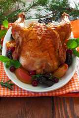 Roasted chicken