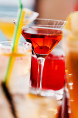 cocktail in the bar