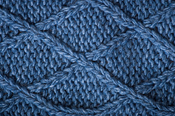 abstract background texture of a knitted fabric
