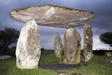 Pentre Ifan Bronze Age burial chamber, Wales