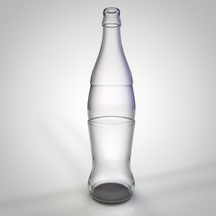 glass bottle illustration