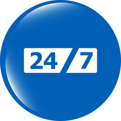 Service and support for customers. 24 hours a day and 7 days