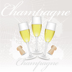 Champagne Background