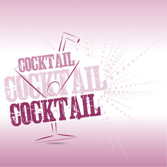 Cocktail brackground