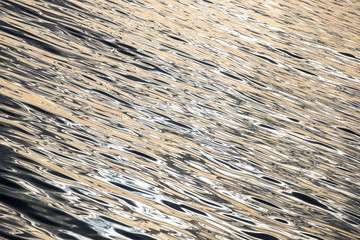 abstract reflection of colorful autumn landscape