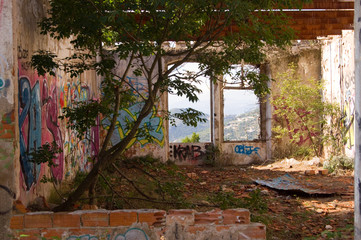 Lost Places Kunst - verlassene Industrie Gebäude