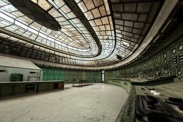 Electricity distribution hall in metal industry