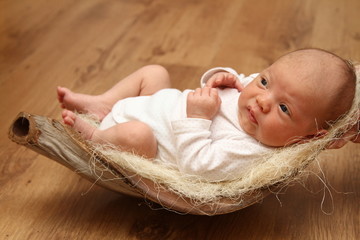 newborn baby girl