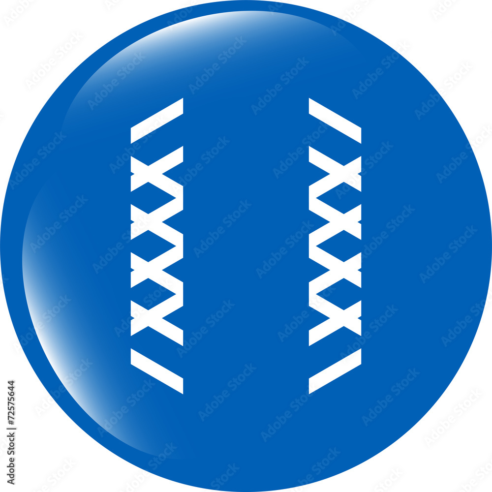 Aufkleber apps icon. abstract sign on web button isolated on white
