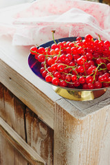 ripe red currant